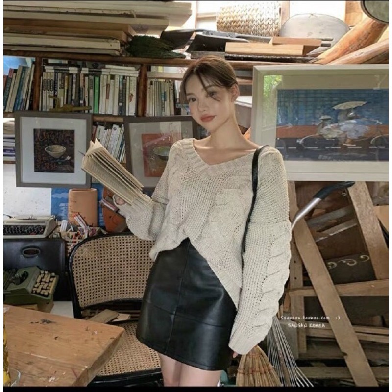 CHÂN VÁY DA BIGSIZE 55-90kg (có size) | BigBuy360 - bigbuy360.vn