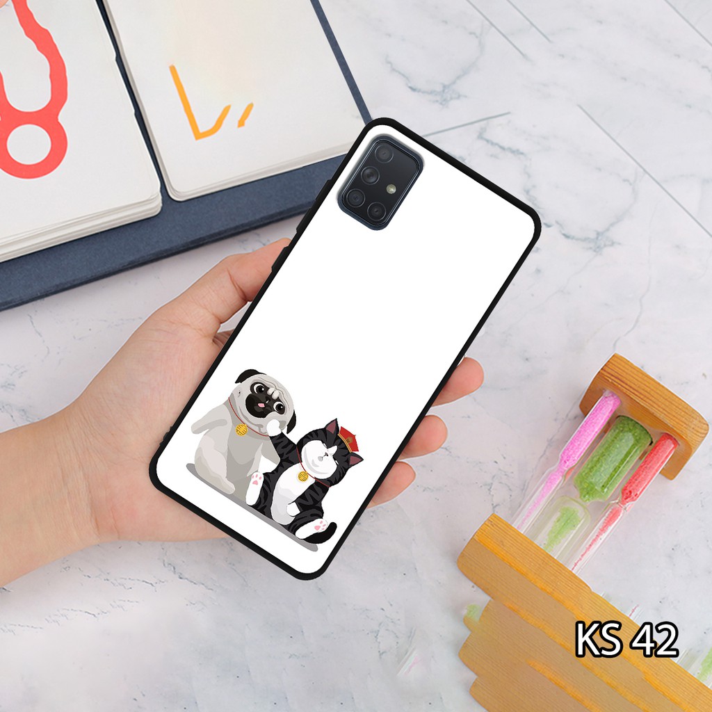 [HOT] Ốp lưng điện thoai SamSung A31/A51/A71 in hình Chó mèo  siêu dễ thương, giá rẻ_KINGSTORE.HN_Ốp SS A31/A51/A71