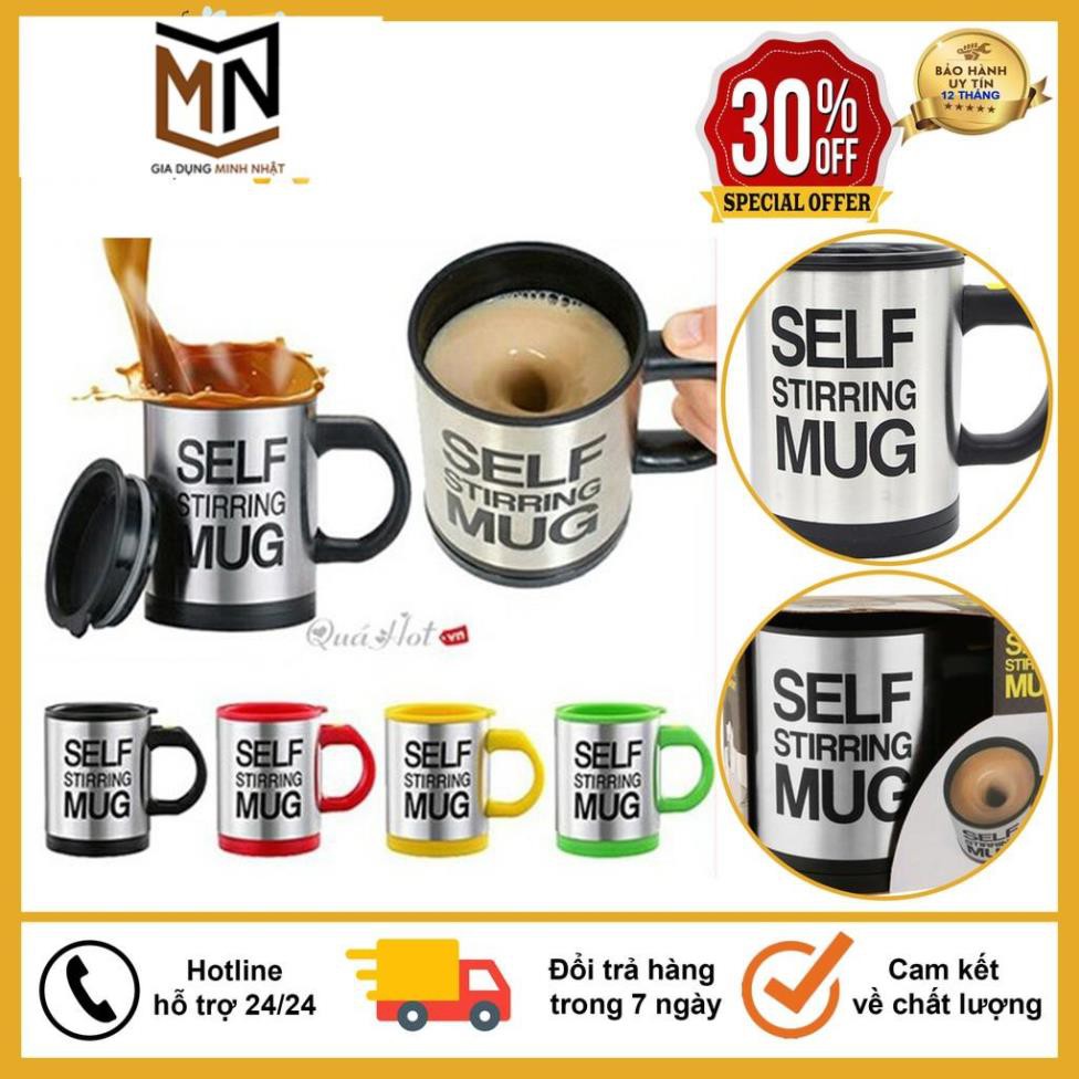 Cốc Pha Cà Phê Thông Minh Tự Khuấy Self Stirring Mug, Dùng Pin Tiện Dụng