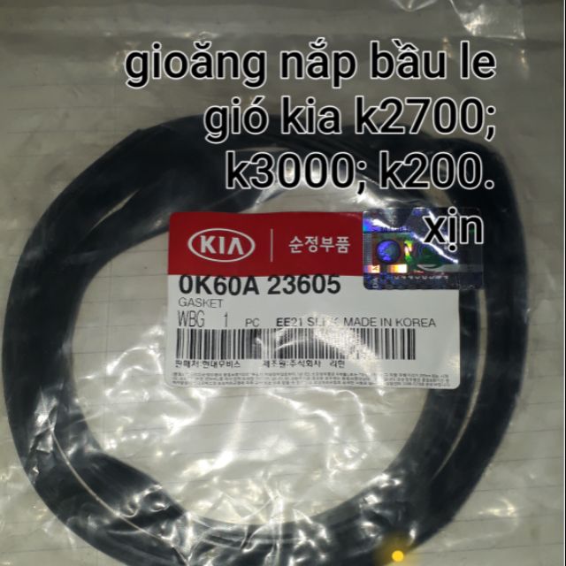 Gioăng bầu le gió xe kia k2700, k3000, k200,k250,k165