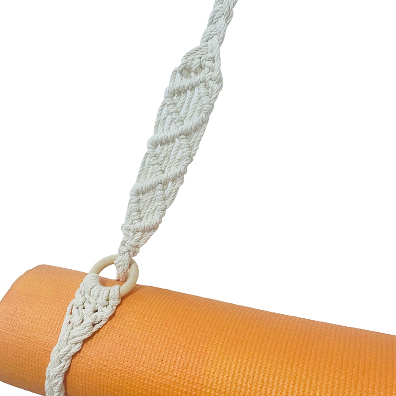 Dây Đeo Thảm Tập Yoga / Pilates Bằng Len Handmade Tùy Chỉnh Tiện Dụng