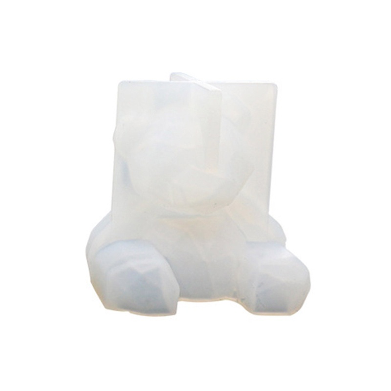 Khuôn Silicon Epoxy Mềm Hình Gấu 3D Dùng Để Làm Đồ Trang Trí Diy