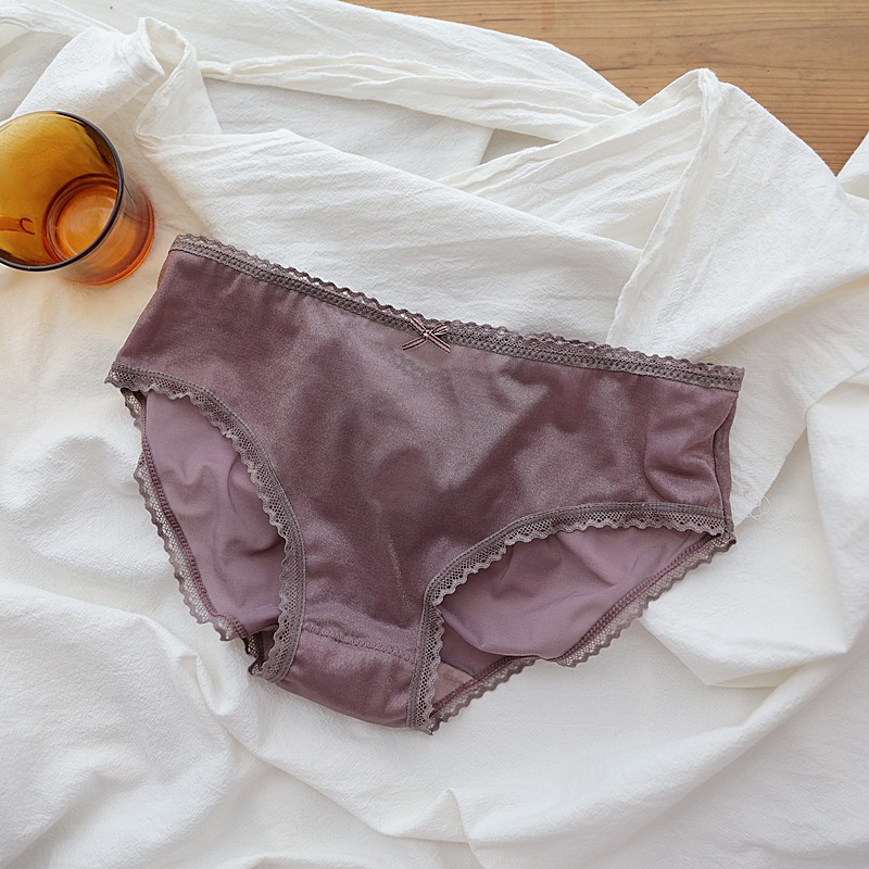 Quần Lót Ren Lưới Ánh Nhũ Mỏng Nhẹ Sexy P392