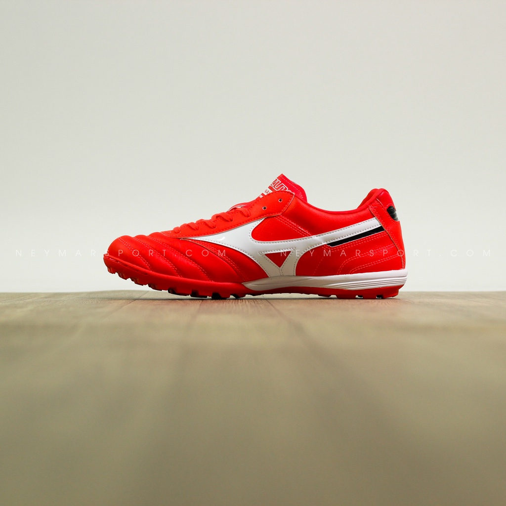Giày đá banh cỏ nhân tạo Mizuno Morelia TF Fiery Coral 2/ White