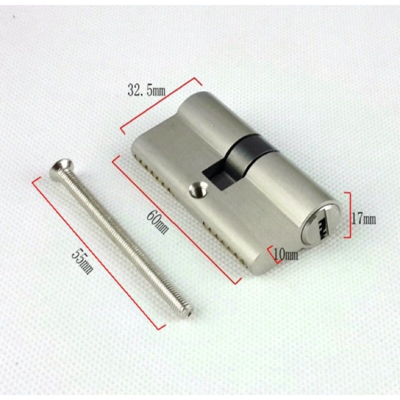 Lõi khoá tay gạt , kính cường lực