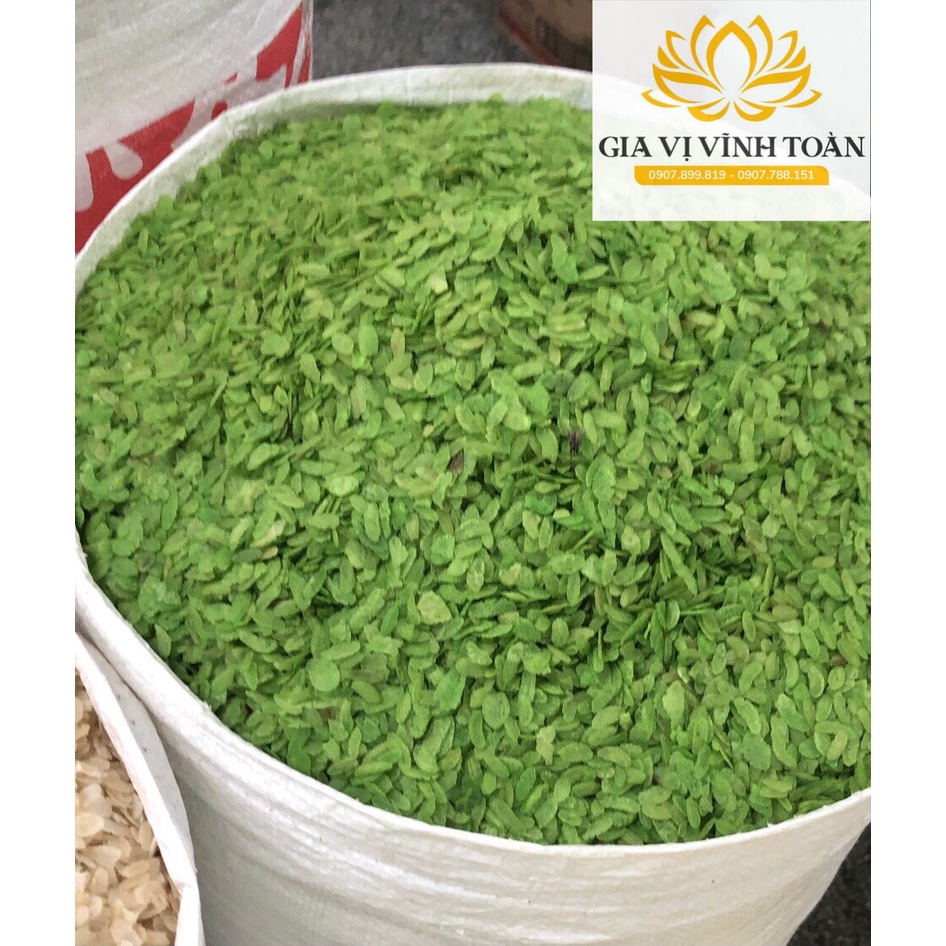 Cốm dẹp xanh đậm 1kg