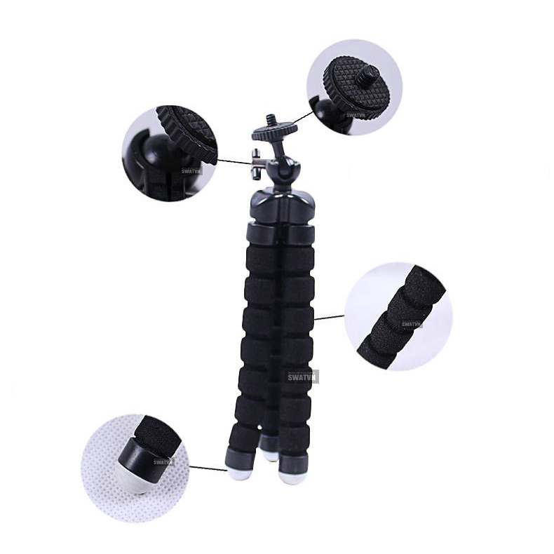 Tripod bạch tuộc 3 chân linh hoạt, chắn chắn chân máy cố định, chống rung