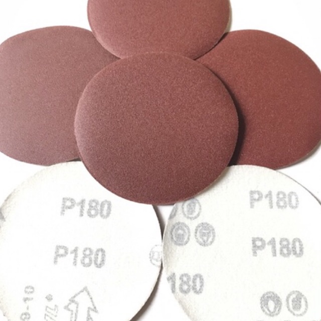 Nhám Tròn Tự Dính 125Mm Grit 80/120/180/320/600/1000