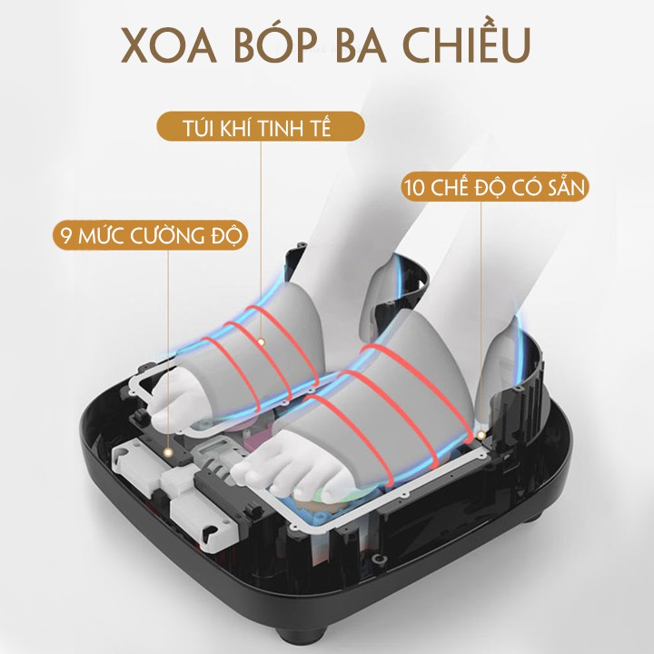 Máy mát xa chân 5 chức năng xóa tan mệt mỏi