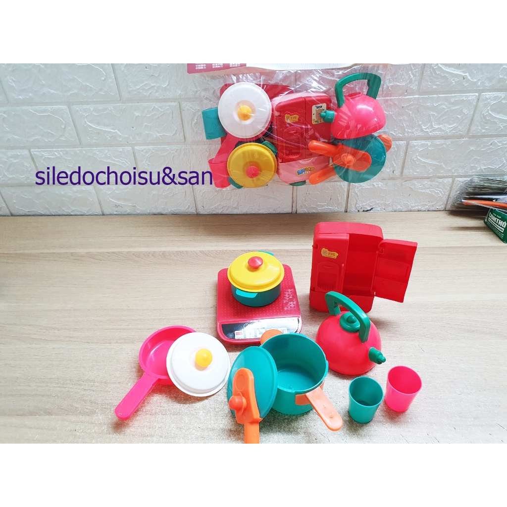 Bộ Đồ Chơi Nhà Bếp Nấu Ăn,Nồi Cơm Điện Đồ Chơi Cho Bé