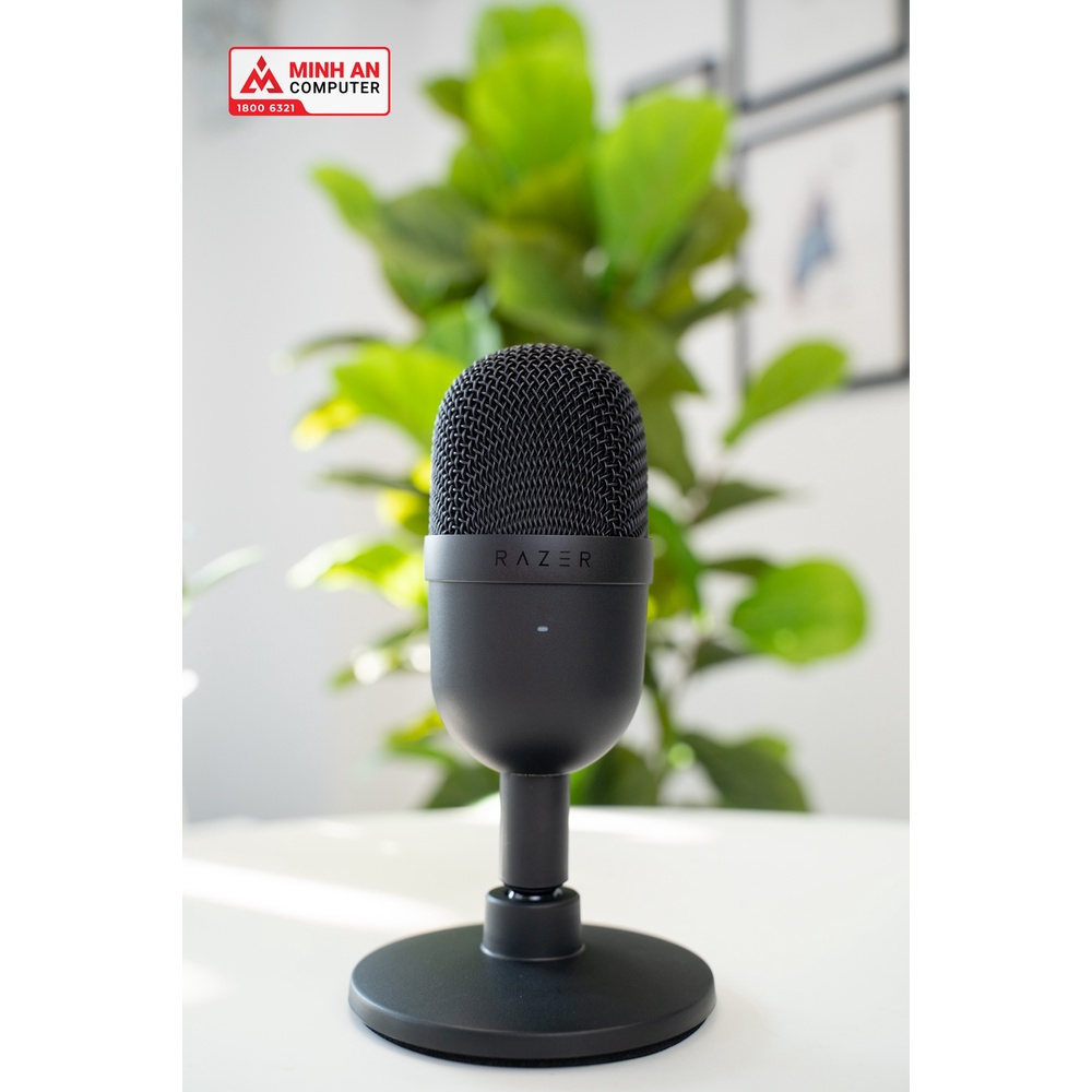 Microphone RAZER Seiren Mini kết  nối đơn giản cắm USB và sử dụng (RZ19-03450100-R3M1) - Hàng chính hãng