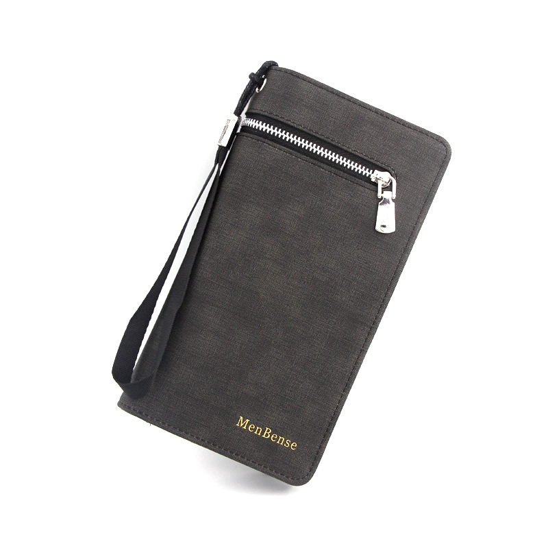 Men's wallets with long design of luxurious zipper VERADO