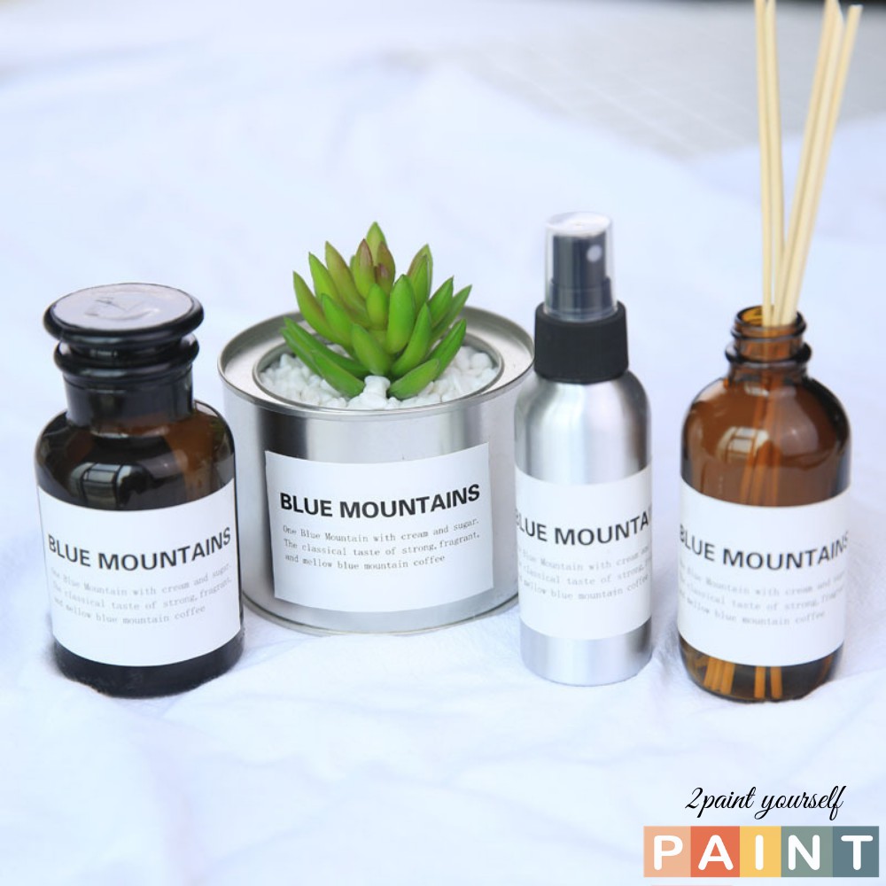 Sticker trang trí, hình dán decor lọ hoa, chậu cây, sổ nhật kí, ốp điện thoại, laptop