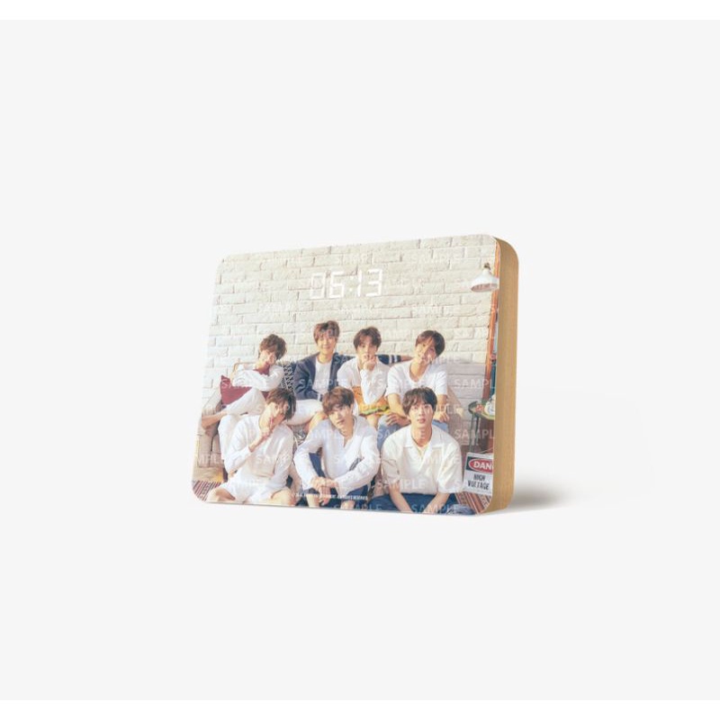 [OFFICIAL MERCH] ĐỒNG HỒ BTS (acylic clock)