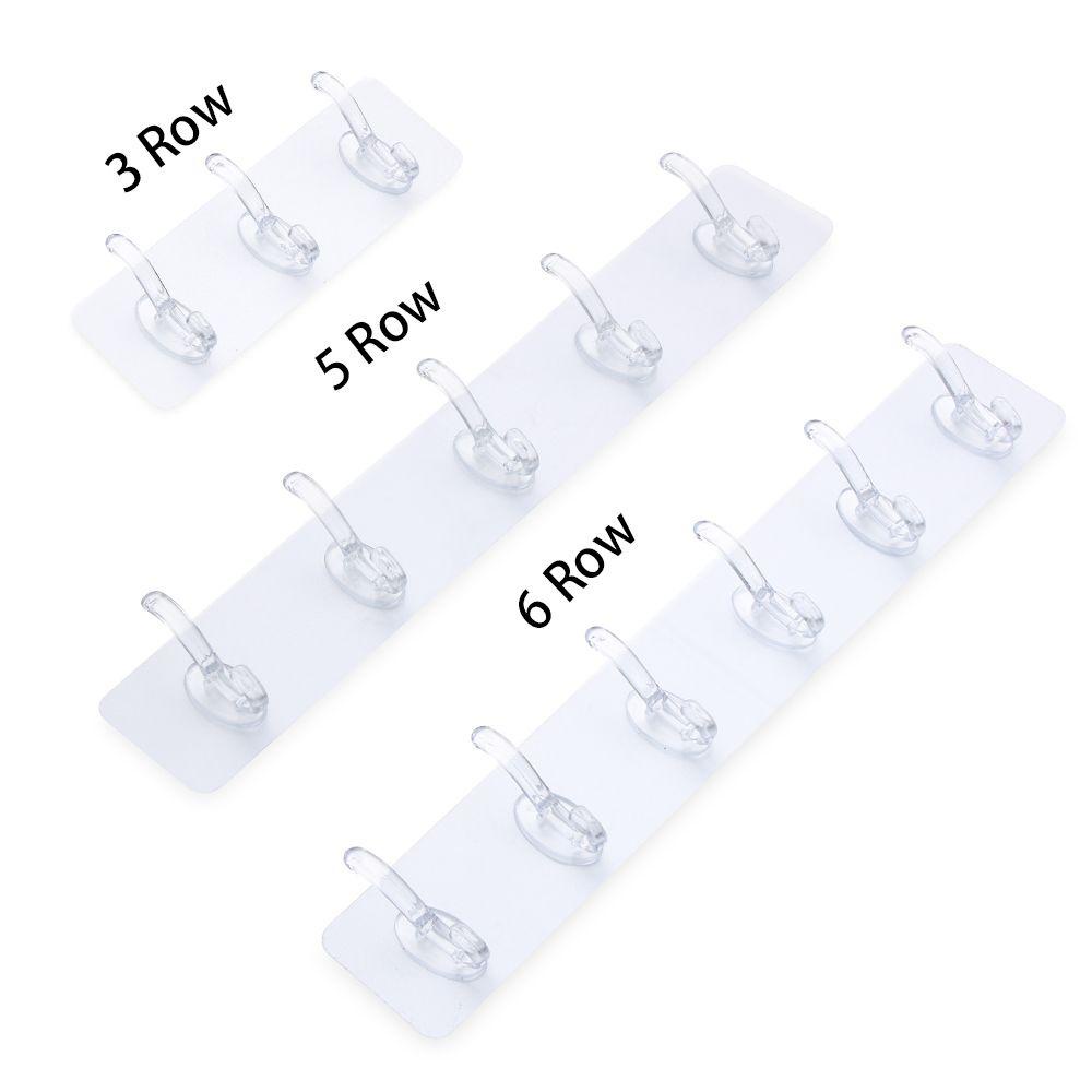 KRNY Giá Đỡ Khăn Tắm / Nón / Quần Áo 3 / 5 / 6 Hàng Gắn Tường Tiện Dụng