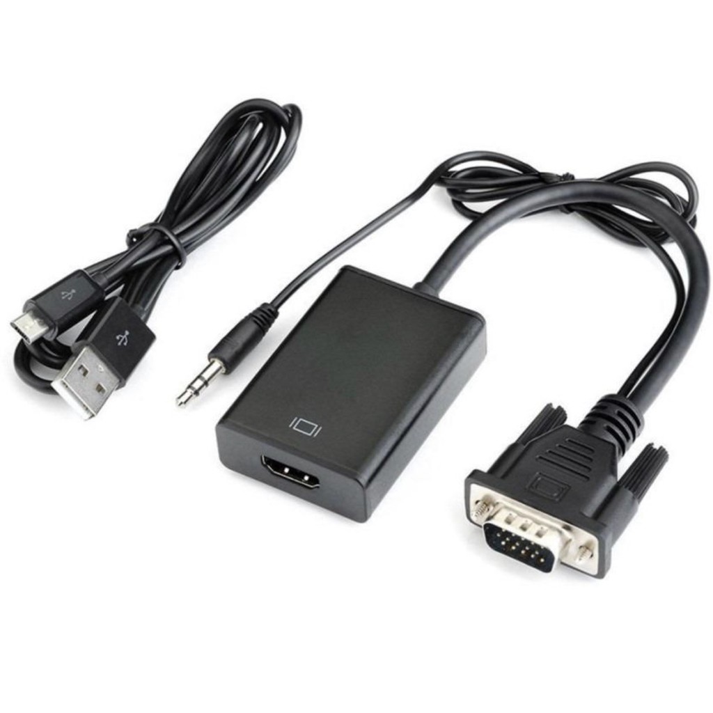 [Mã ELFLASH5 giảm 20K đơn 50K] Cáp chuyển Vga sang HDMI