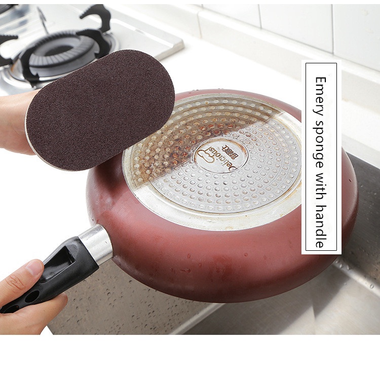 Bàn Chải Xốp Ma Thuật Vệ Sinh Nhà Bếp Tiện Dụng
