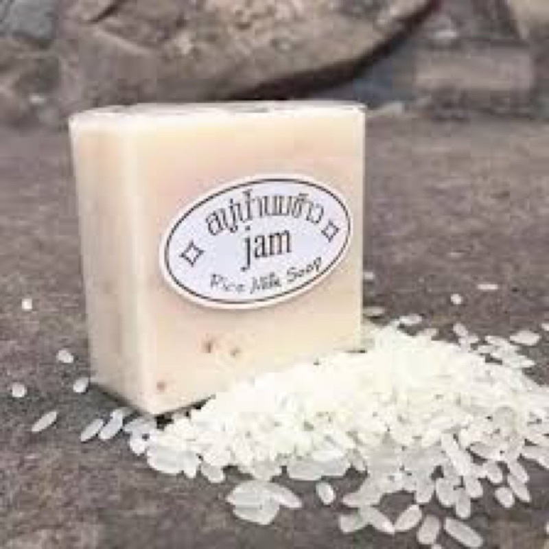 Xà phòng cám gạo Jam Rice milk soap Thái Lan