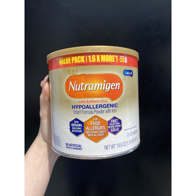 SỮA ENFAMIL NUTRAMIGEN CHO BÉ DỊ ỨNG ĐẠM BÒ 0-12 THÁNG