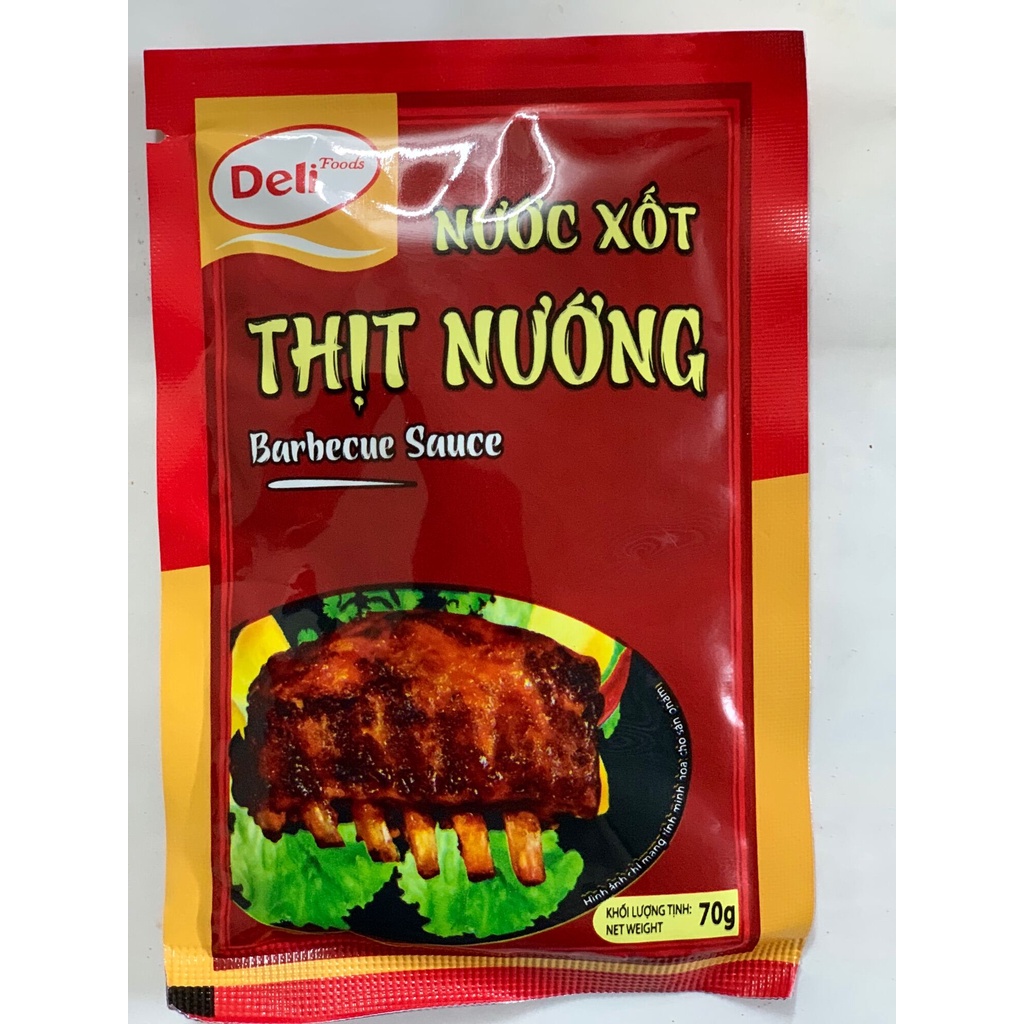 gia vị ướp sẵn sốt thịt nướng / bò kho / sườn xào chua ngọt Deli