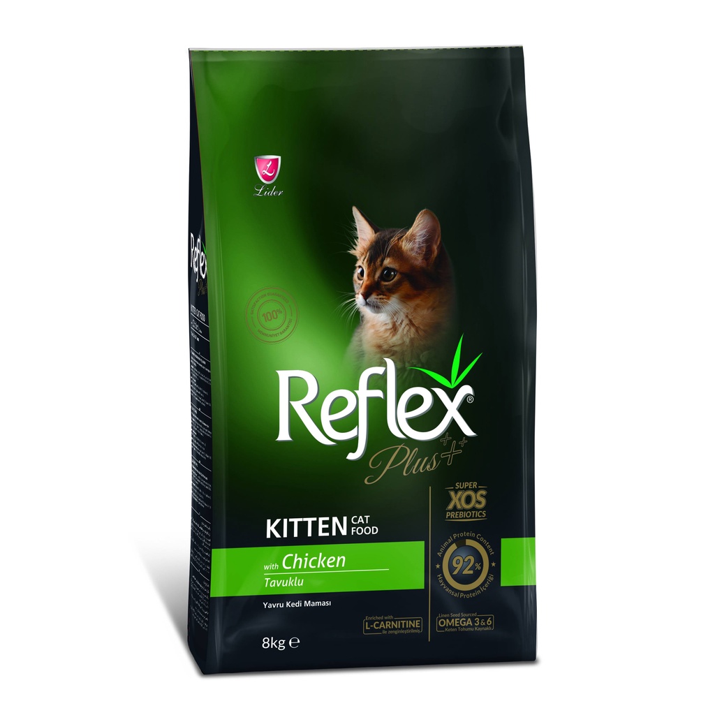 Thức ăn cho mèo con Reflex PLUS Kitten vị Thịt Gà 1.5kg