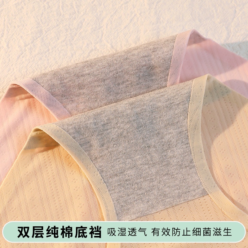 Quần lót nữ Eva Bra cotton kháng khuẩn gân tăm mềm mại không đường mai cao cấp - GB1232