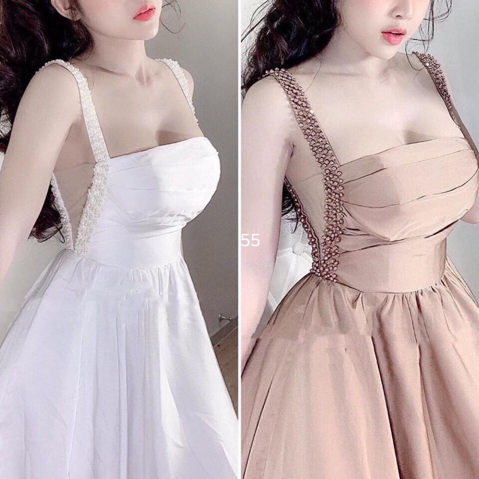 Đầm dự tiệc đính hạt phi cao cấp siêu đẹp | BigBuy360 - bigbuy360.vn