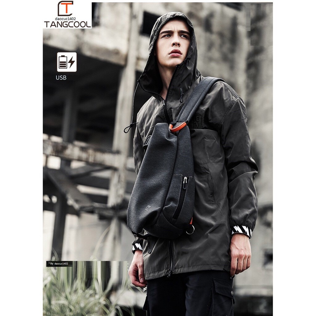 Tangcool - Balo đeo chéo, balo usb, balo công nghệ cao cấp TC901 | BigBuy360 - bigbuy360.vn