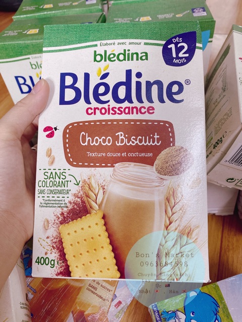 Bột lắc sữa bledina Pháp mẫu mới nhất
