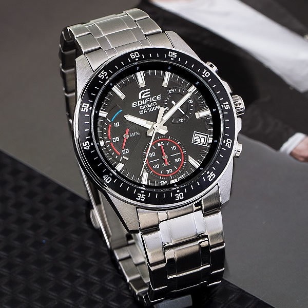 Đồng Hồ Nam Casio Dây Kim Loại Chính Hãng EDIFICE EFV-540D-1AVUDF