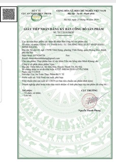 Yến sào hồng sâm Minh Khang