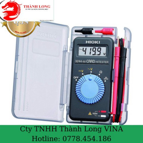 HIOKI 3244-60 Đồng hồ vạn năng bỏ túi .