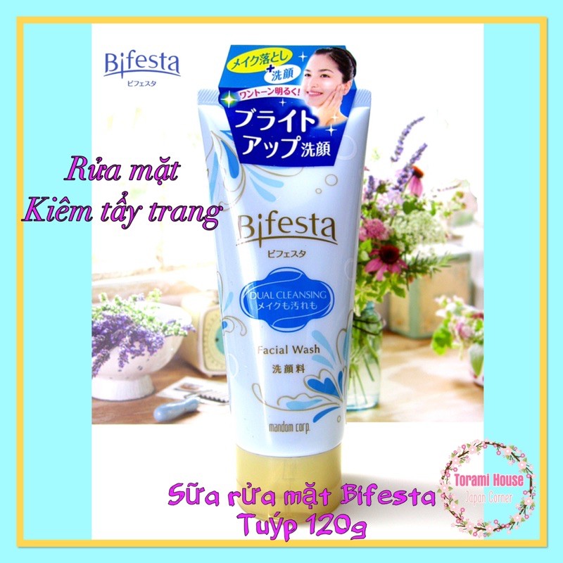 Sữa rửa mặt Bifesta dạng tuýp 120g