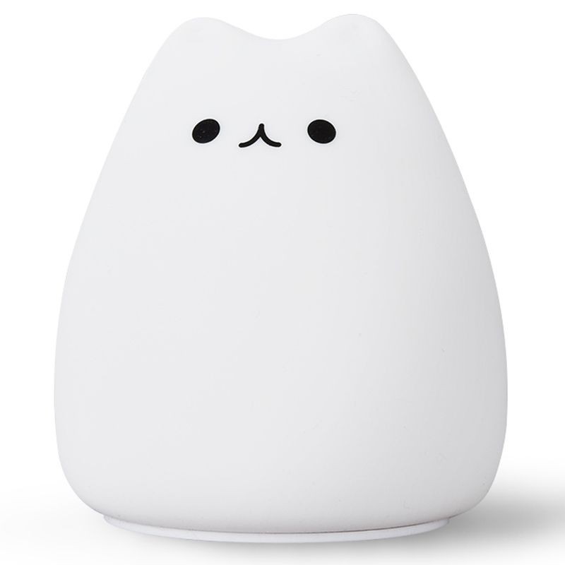 Cartoon Shaped Pat Light Lamp Soft Silicone Nightlight(Popular Cat)