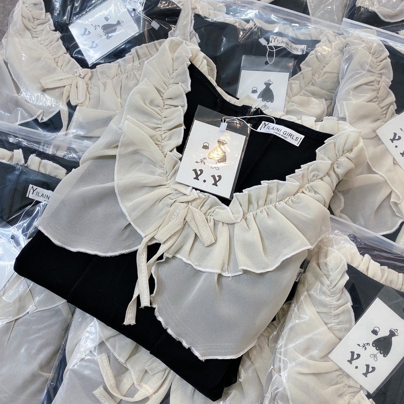 Váy Phối Tay Von Sang chảnh