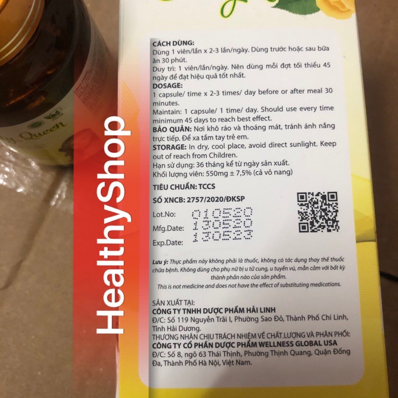 Beauty Queen viên mầm đậu nành cao cấp | BigBuy360 - bigbuy360.vn