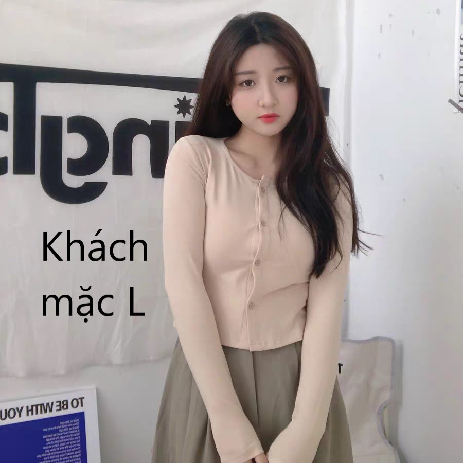 [SẴN] Áo Cadigan Kèm Áo 2 Dây Thời Trang - Set Áo Dài Tay Mùa Thu  AO069 ICC Official Store
