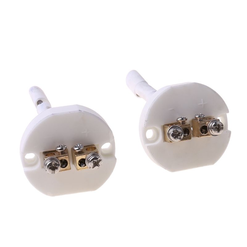 Set 2 Bộ Cảm Biến Nhiệt Điện Loại K Độ Chính Xác Cao 2372°F 1300°C Đĩa Sứ Dùng Làm Đồ Gốm Sứ Tiện Dụng