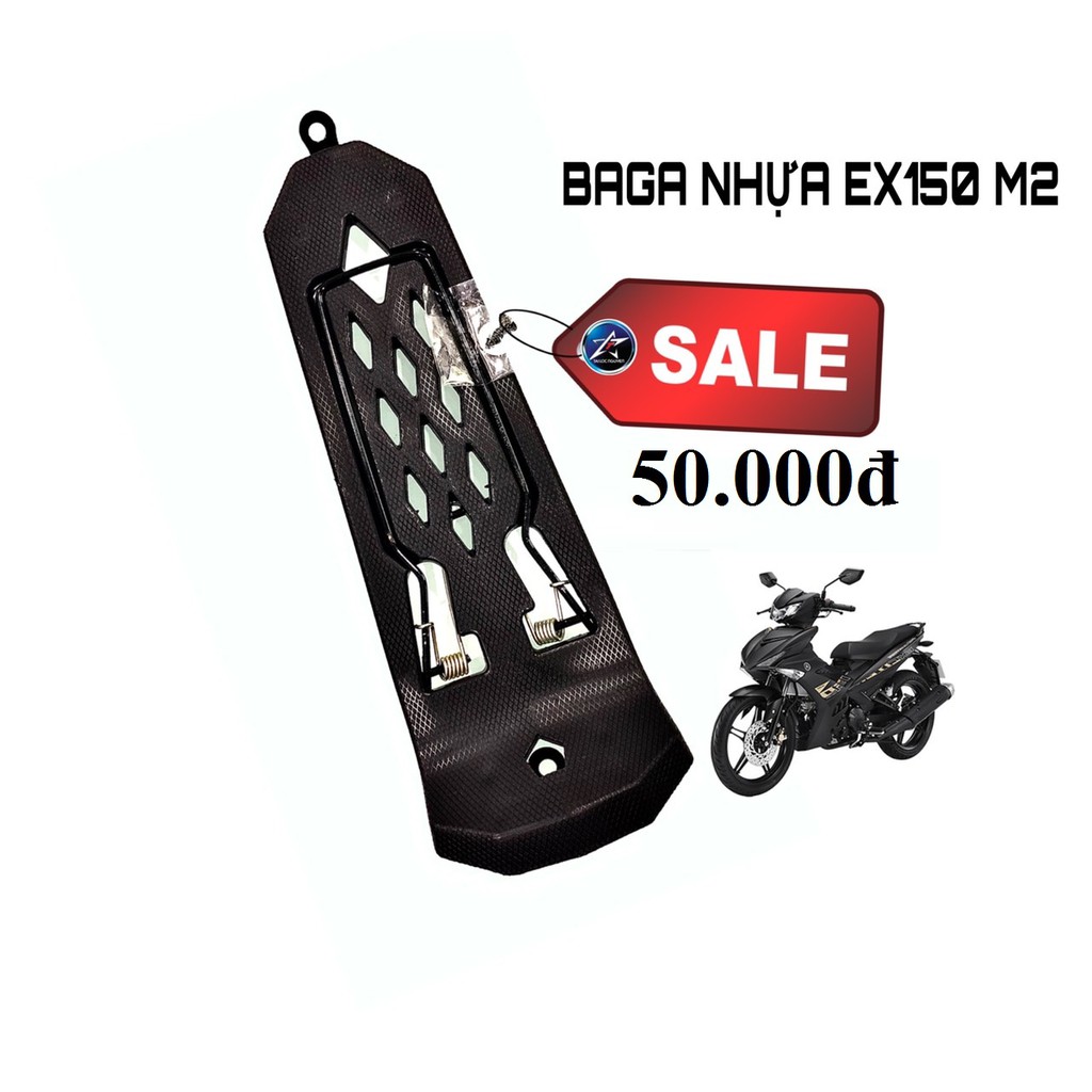 [KHUYẾN MÃI] BAGA NHỰA CHO EXCITER 150 VÀ AB 2015