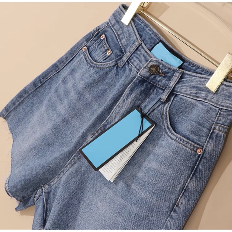 quần Short Jean ống rộng Gucci hàng nguyên liệu Auth ( sẵn size M )