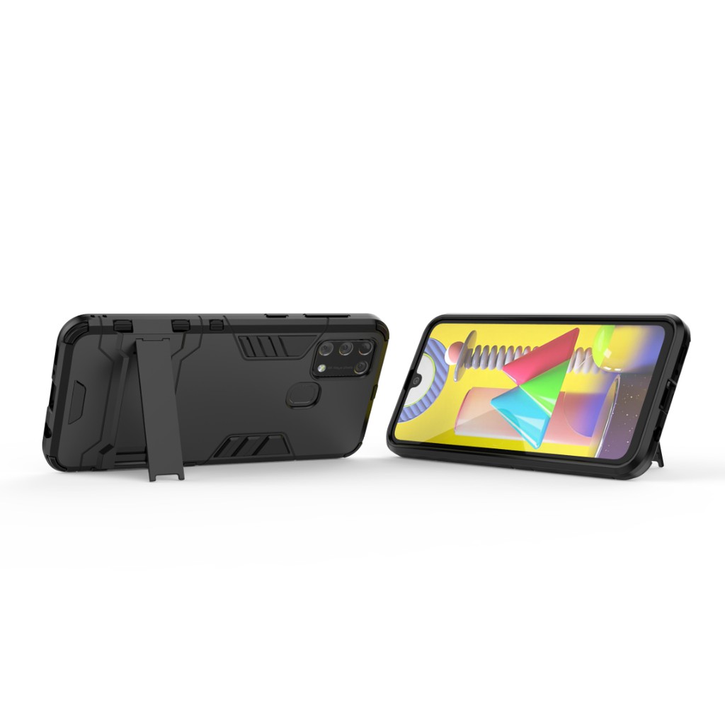 Ốp lưng Samsung Galaxy M31 chống sốc Iron Man cao cấp siêu bền
