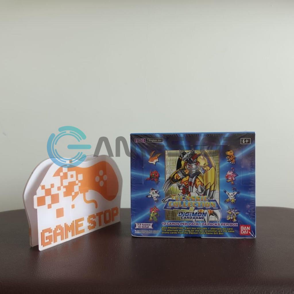 Bài Digimon TCG Classic Collection Booster Box EX 01 Build Deck phiên bản tiếng Anh CHÍNH HÃNG MỸ DGMTCGUSBB04