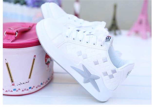 GIÀY SNEAKER NỮ ĐẾ ĐỘN HOT-TREND 2018 – CỰC CÁ TÍNH – SÀNH ĐIỆU