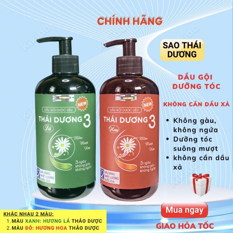 DẦU GỘI DƯỢC LIỆU THÁI DƯƠNG 3 Hoa Đào