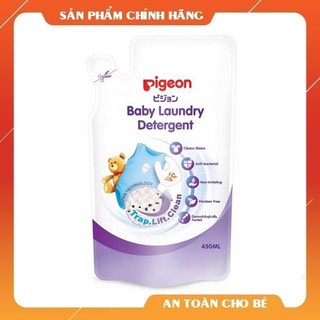 Nước giặt quần áo trẻ em Pigeon túi 450ml