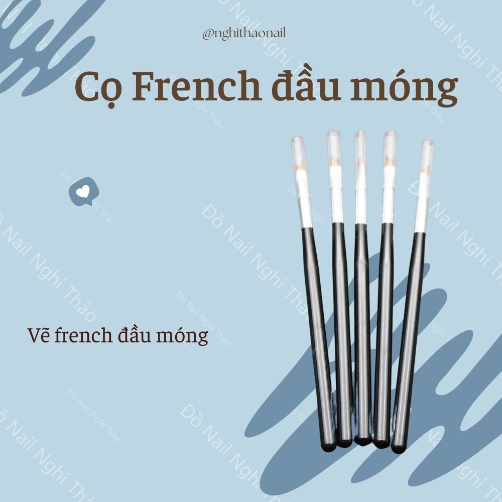 Cọ French đầu móng LADURA