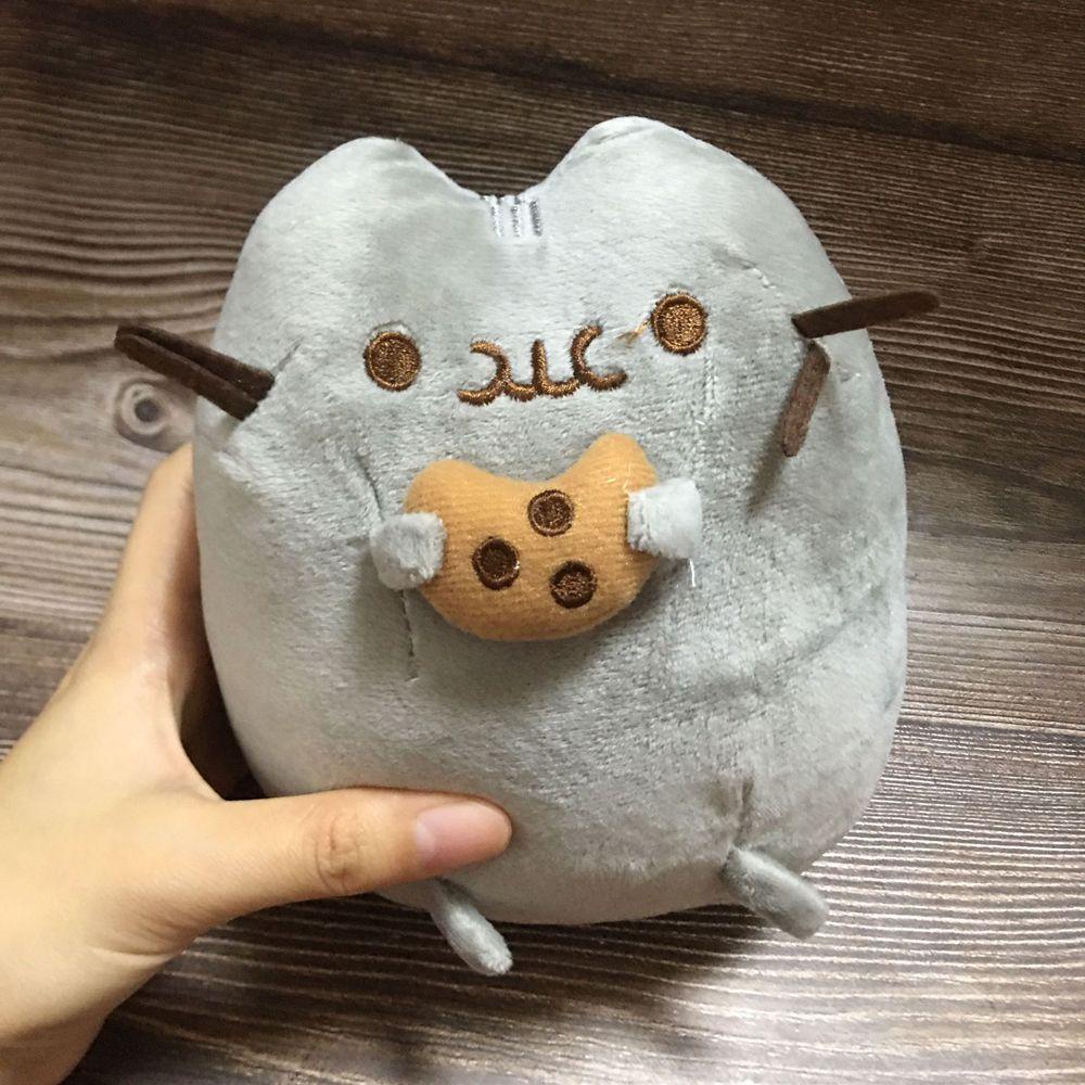 Chú Mèo Nhồi Bông Mềm Mại Màu Cầu Vồng Dùng Làm Quà Tặng Cho Bé