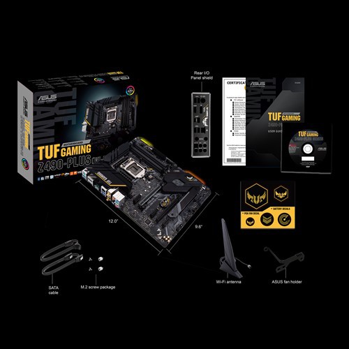 Bo Mạch Chủ Mainboard ASUS TUF GAMING Z490-PLUS (WI-FI) - Hàng Chính Hãng