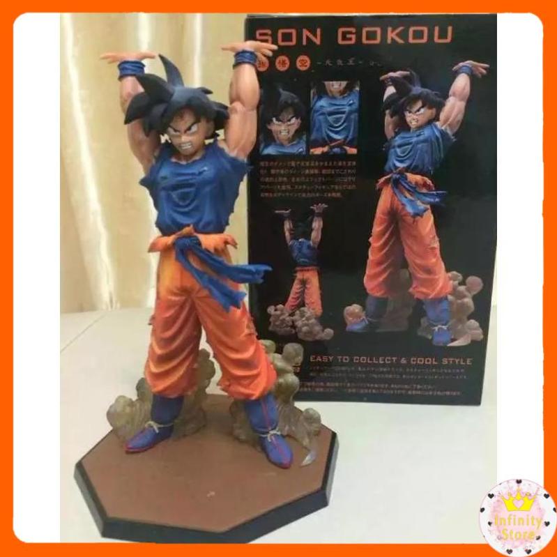 MÔ HÌNH SON GOKU TỤ GENKIDAMA 16CM INFINY DECOR