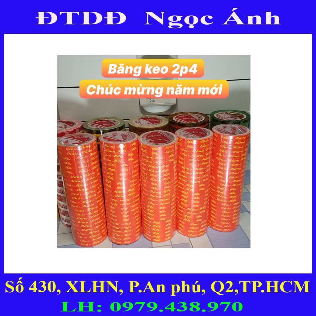 NaShop - Băng keo chữ Chúc Mừng Năm Mới
